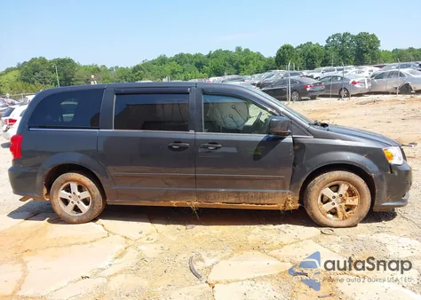 2012 Dodge Grand Caravan Crew из США, поврежденный, VIN 2C4RDGDG7CR108900